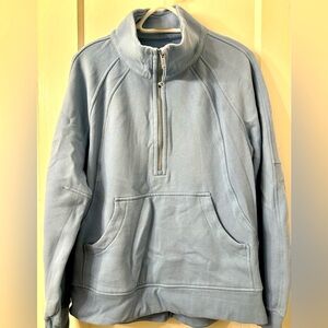 Lululemon Scuba Oversized Funnel-Neck Half Zip (M/L)